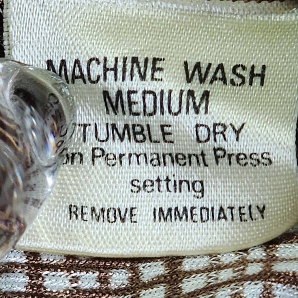 Vintage 70s Capri California By David Langman Long Sleeve Shirt Size 15 1/2 - Picture 7 of 10